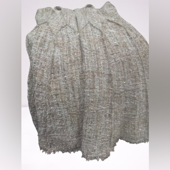 JAY GODFREY blush tweed dress. #chanel Size 6. - Picture 6 of 9